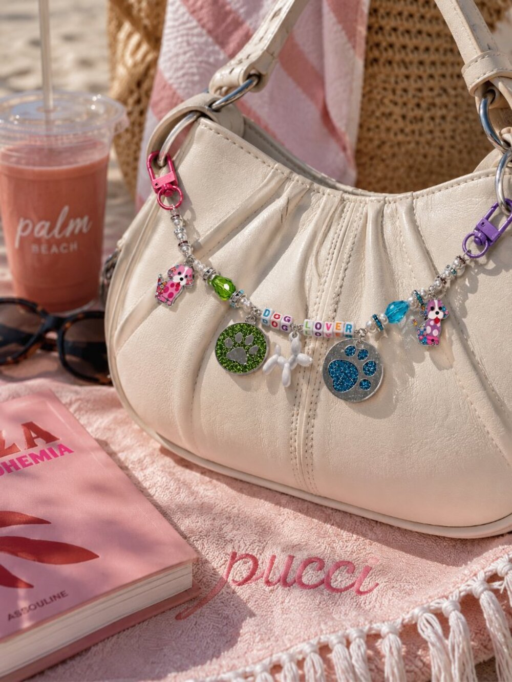 Dog Lover Bag Charm